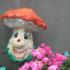 Mushroom from plastic bottles and papier-mâché The easiest crafts in the kindergarten fungus