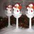 New Year's candlesticks from glasses with your own hands Make a candlestick from a glass with your own hands