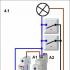 Several circuits of the relay of time and delay off the load Load off relay 220