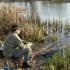 Catching crucian carp on the last ice