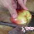 How to make a swan from an apple?