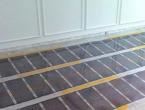 Underfloor heating in the bathroom Infrared underfloor heating for the bathroom