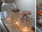 How can you easily make a beautiful lamp from a jar with your own hands?