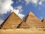 What are the Egyptian pyramids made of?