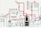 Heating system with heat accumulator