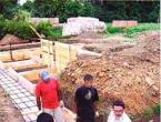 How to make a foundation for an extension to a house