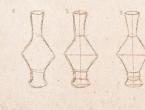 How to draw a vase with a simple pencil step by step