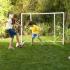 Assembly of slides, sandboxes and football goals from PVC pipes